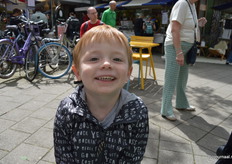 De andere Biojournaal-assistent: Evan Pors.