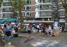 De yogamatten lagen al klaar en hier werd 's middags gretig gebruik van gemaakt. 