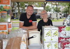 Berto van Deelen en Simone Vos waren van de partij namens Agriton. 