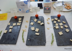 De producten zijn gemaakt op basis van cashewnoten. 