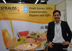 Daniel Strauss vertelde dat Strauss Juices and Commodities op de Nederlandse exposantenlijst staat omdat het bedrijf een vestiging in Olst heeft.