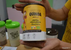 Nieuw is deze Captain Quinoa, een shake speciaal voor kinderen met extra proteïne, magnesium en calcium.