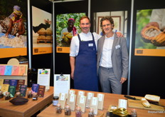 Mark Schimmel van KRAK Chocolade en Dennis van Essen van The High Five Company.