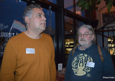 Ruud Zanders (Kipster) en Jurrien Roossien (Green Organics). 