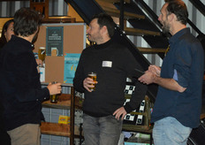 Cristian van Pruissen (Origin & Amsterdam), Arjen Leijenaar en Michel Beekwilder (ook Origin & Amsterdam).