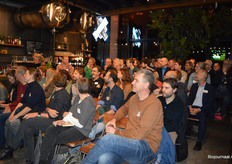 Het Werkspoorcafé was goed gevuld. 