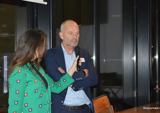 Daarna kwam een ambtenaar van het ministier van Landbouw, Natuur en Voedselkwaliteit iets vertellen over de stand van zaken rond het Nationaal Strategisch plan biologische productie en consumptie.