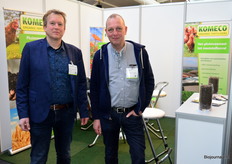 Bert Jan van der Veen en Arie van de Wijgert van Komeco.