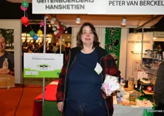 Liesbeth Brands-Hospers van Geitenboerderij Hansketien.