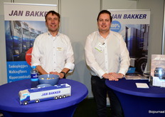 Berry Wannet en Renco Kleijer van Jan Bakker Fourage/Mesthandel.