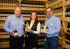 Hans de Kroon, Joanne Schulp en Jaap van Pijkeren van Schulp Vruchtensappen.