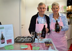 Annick Devaux samen met haar man van Annick Ethic Drinks.