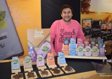 Klaar voor een comeback op de Europese markt: Oliver Shorts met het chocolademerk Seed and Bean uit het Verenigd Koninkrijk. Nieuw in het assortiment zijn drie plantaardige repen op basis van rijstmelk.