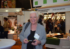 Biologisch geitenhouder Berbera van de Vate was vanuit Italië afgereisd.