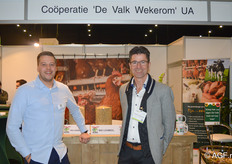 Harm Beute en Martin Vervoorn van De Valk Wekerom. Zij produceren mengvoer voor varkens, rundvee en pluimvee in Meppel.