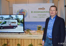 Paul van Straaten van De Lokalist. De Lokalist is een bestel- en transportplatform voor kleinschalige voedselproducenten.