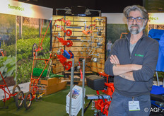 Nicola Savio van TerraTreck SAS, specialist in gereedschappen op zaai,- poot- en plantgebied.