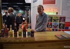 Nog een Nederlander gespot die niet op de Nederlandse exposantenlijst staat: Joris van Velzen met zijn merk Wostok.