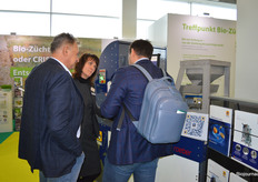 Yvonne Wächtler van Petkus Selecta stond op het trefpunt waar men alles te weten kon komen over biologische zaden. Petkus Selecta is de business unit voor fijne zaden binnen de Petkus Group.