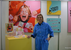 Karlijn Vlasblom presenteerde met trots de natuurlijke make-uplijn voor kinderen bij TOOT Cosmetics. Het is natuurlijk, vegan en cruelty free.