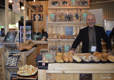 Michael Fase bij Odenwald Organic Bakery.