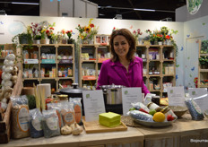 Sascha de Lint bij MeoModo (van GreenAge en Greeny). "Ik krijg heel enthousiaste reacties op onze nicheproducgten waarmee we gerechten klaarmaken."