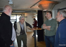 Niels Louwaars van Plantum, Wilbrord Braakman, Peter van Duin en Theo Boon (Odin). 