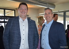 Tobias-Werner Arts en Klaus van Zoggel van agaSDAAT GmbH (Duits bedrijf). 