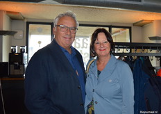 Flip van Koesveld (WUR) en Anita van Stel (Plantum). 