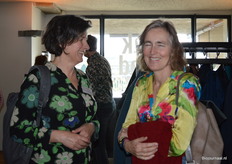 Maaike Raaijmakers (Bionext) en Guusje Bonnema van Wageningen Universiteit. 
