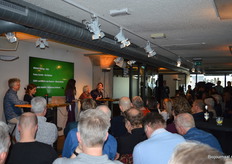 Frans vertelde onder meer wat de impact van de methode op de biologische zaadveredeling is. 