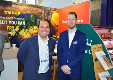 Matthijs van Caldenborgh en Jeoffrey Warmerdam van Danish Crown