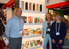 Bas Puts, Saadi Hendriks en Marit Adema van Four Seasons Food