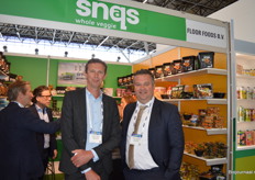 Hanno Priem en Florus Zwartbol vertelden dat Floor Foods B.V. de vraag naar biologische aardappelchips en bio-groentechips nog altijd ziet toenemen.