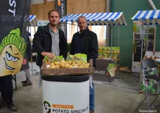 Marcel Geersing en Rien Verhulst waren namens Geersing Potato Specialist van de partij. Marcel: "De vraag naar onze Cammeo is nog steeds groeiende, ook vanuit de export."