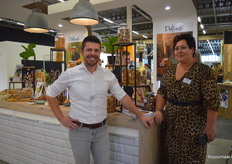 Bart Fris en Mariska Hofland toonden bij Delinuts een heel aantal nieuwe notenmixen en vertelden meer over de kennisevents die ze organiseren.