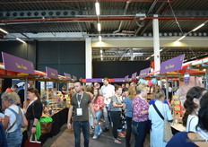 Zoals elk jaar was het regelmatig erg druk bij de marktkramen.