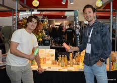 Enzo Mazza en Raphaël Van Reusel lieten het (vooral) Nederlandse publiek kennismaken met de natuurlijke en alcoholvrije gemberdrankjes van het merk Gili.