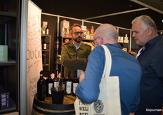 Bij Mercato Italiano was onder meer aandacht voor de bio-wijnen van het vegan gecertificeerde wijnhuis Ciu Ciu uit Le Marche, in de heuvels van Piceno.