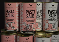 Nieuw is deze biologische pastasaus met verse rozemarijnworst.