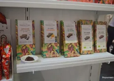 Bij Bommel & Bommel is ook deze bio-chocolade verkrijgbaar.