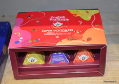 De nieuwe 'Super Goodness' cadeauverpakking. 