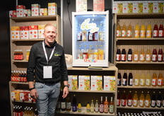 Roy Selder bij Van Appeven Fruitsappen.