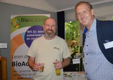 Ruben Kool (Nieuw Mos Amersfoort en bestuur Biowinkelvereniging) en Rob Persoon (Platina Partner Wessanen Benelux).
