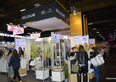De Belgen waren goed vertegenwoordigd, onder meer op een uitgebreid paviljoen.