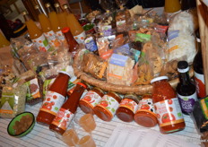 Proeven kon men onder meer van een Perzische rijstschotel, kaneelamandelen, kruidnoten en appel-gember sap.