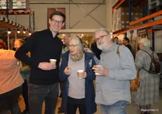 Oud-medewerker van BD-Totaal Aart-Jan Knauff bezocht de Organic Foodfair, evenals Jurrien Roossien en zijn vrouw.