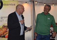 Medeoprichter Frank Jansen werd als eerste naar voren geroepen.