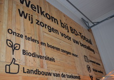 BD-Totaal deelt bij de ingang wat van de uitgangspunten.