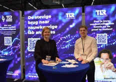 In de vernieuwde stand van TLR International Laboratories: Marina Meinen en Youri Vos.